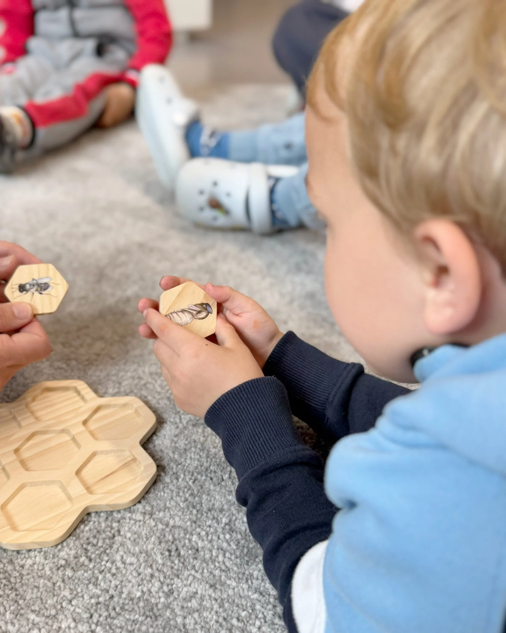 Our Pre-K students have been learning about bees and the important role they play in our environment! Through hands-on activities and discussions, they&rsquo;ve been discovering how bees grow, help pollinate plants, and support our food growth.

This