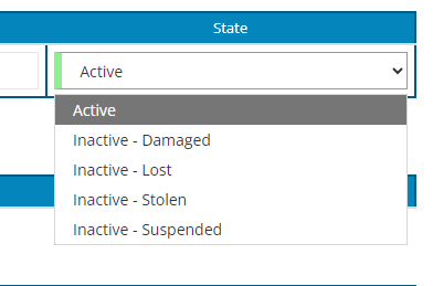 credentials state