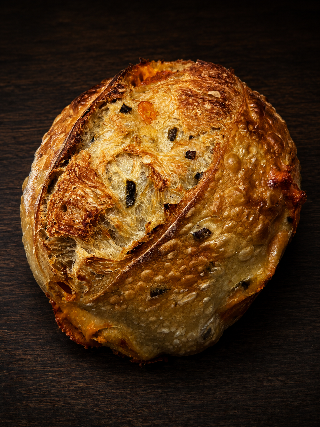 Jalapeño Cheddar Sourdough Loaf
