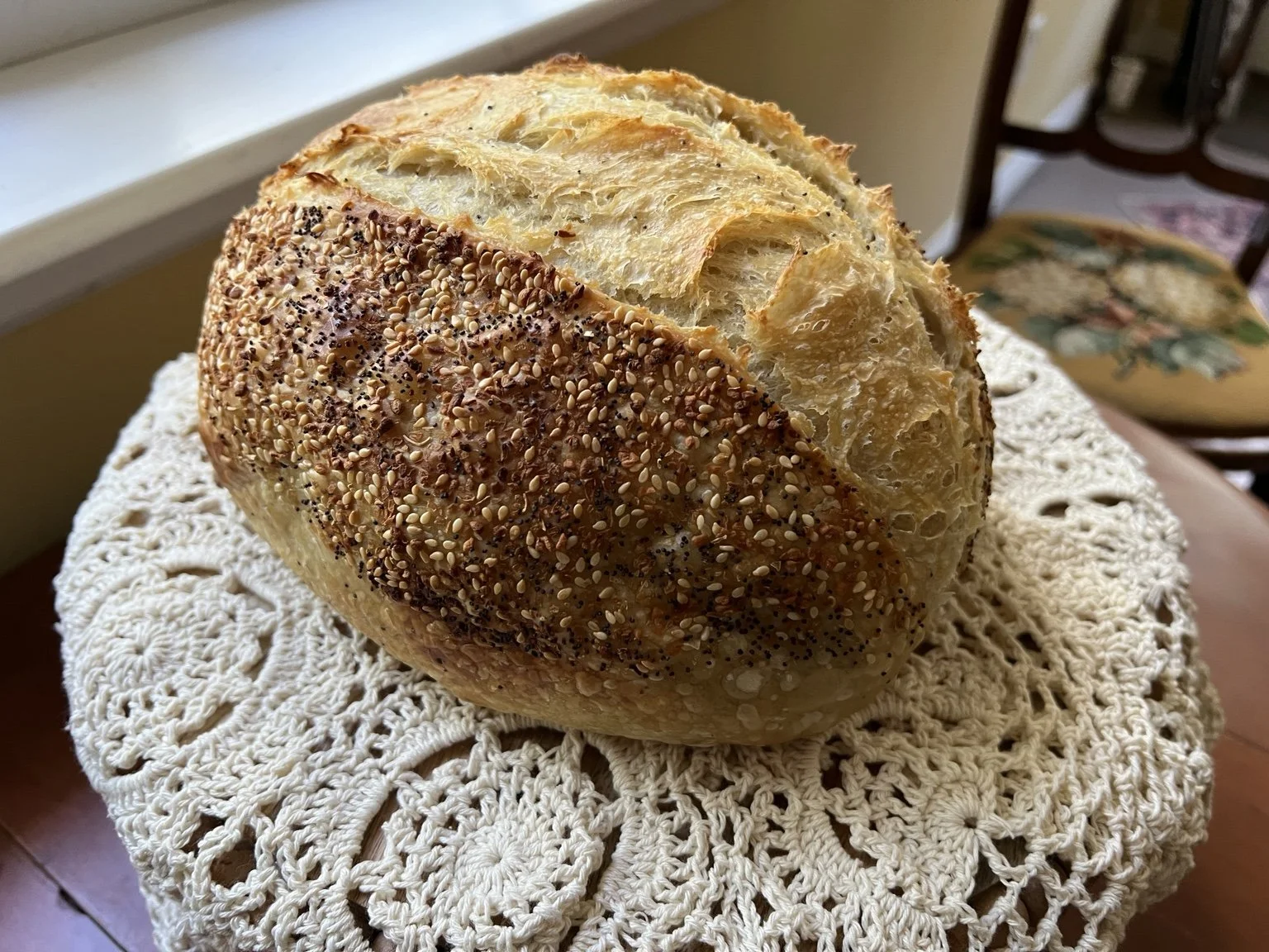 Everything Sourdough Loaf