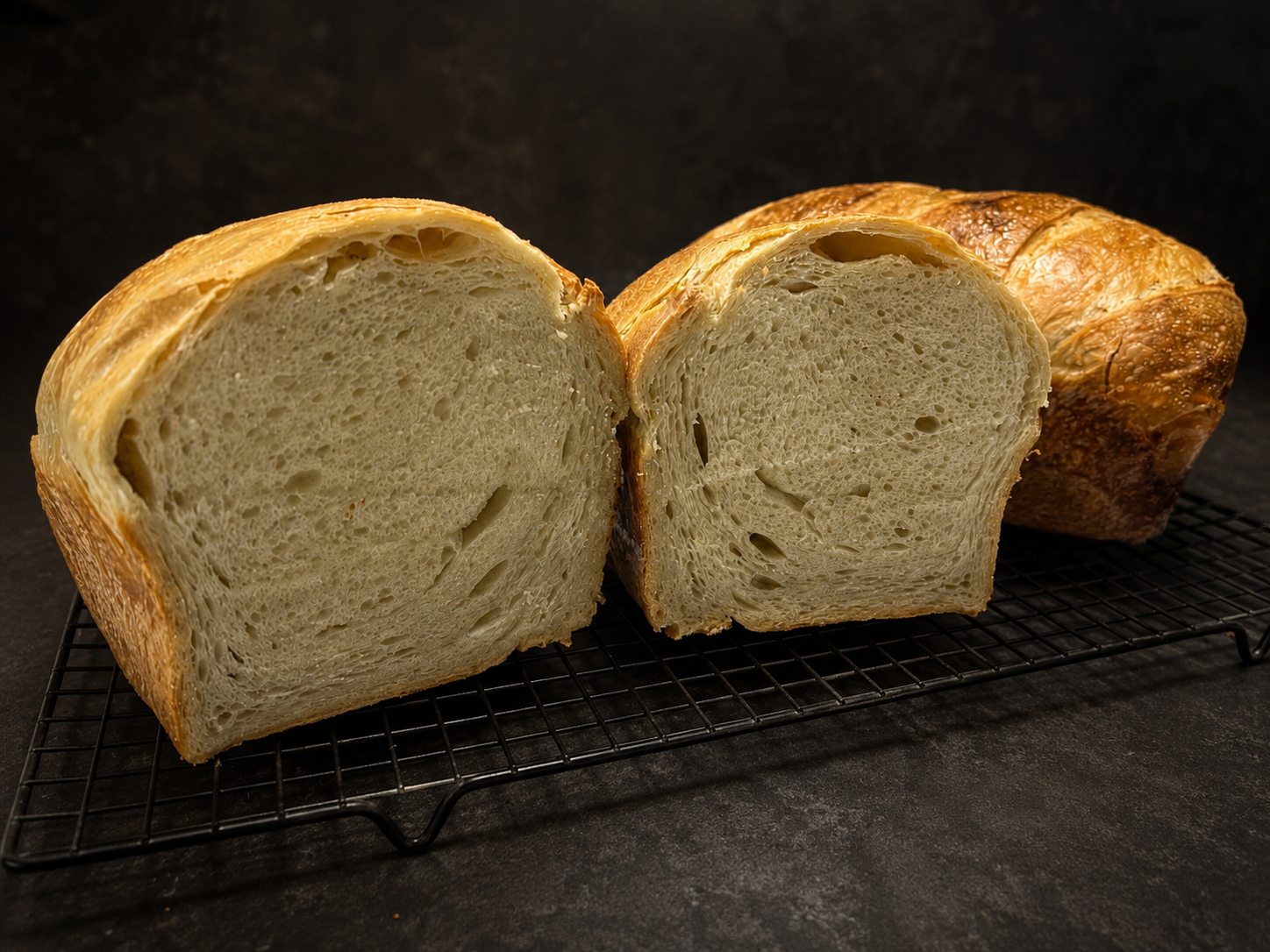 Soft Sourdough Sandwich Bread