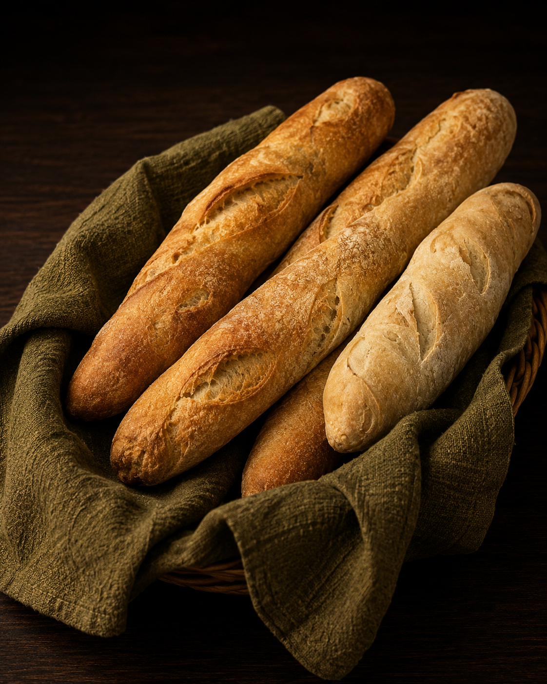 Sourdough Baguettes