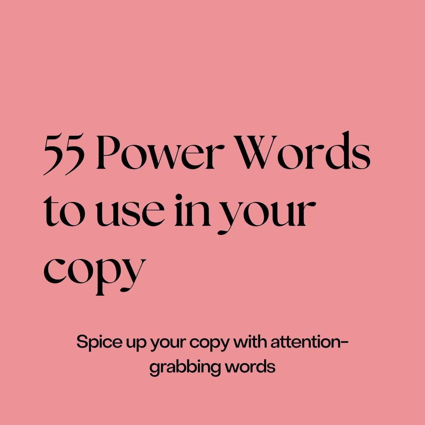 Words hold the potential to many things...

&rarr; Creating awareness for your brand
&rarr; Inspiring your audience to take action
&rarr; Scaling your business twofold

And many more.

But there's a catch...

Those things can only happen IF you use t