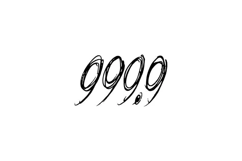 999.9 eyewear logo