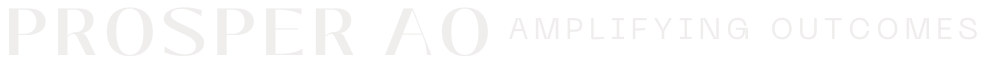 Prosper AO | Amplifying Outcomes