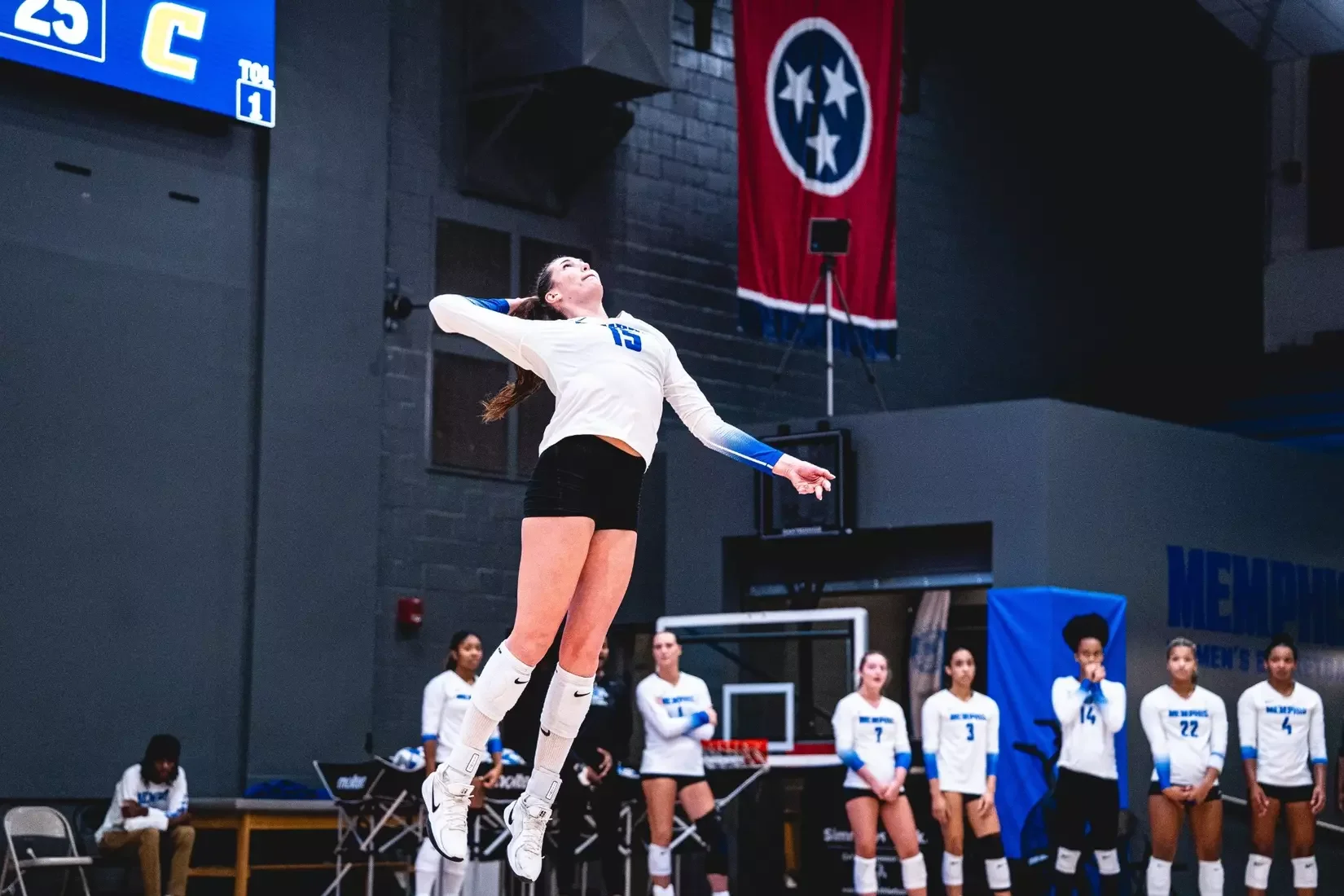 Hardt’s Career Night Powers Memphis to Win Over Chattanooga