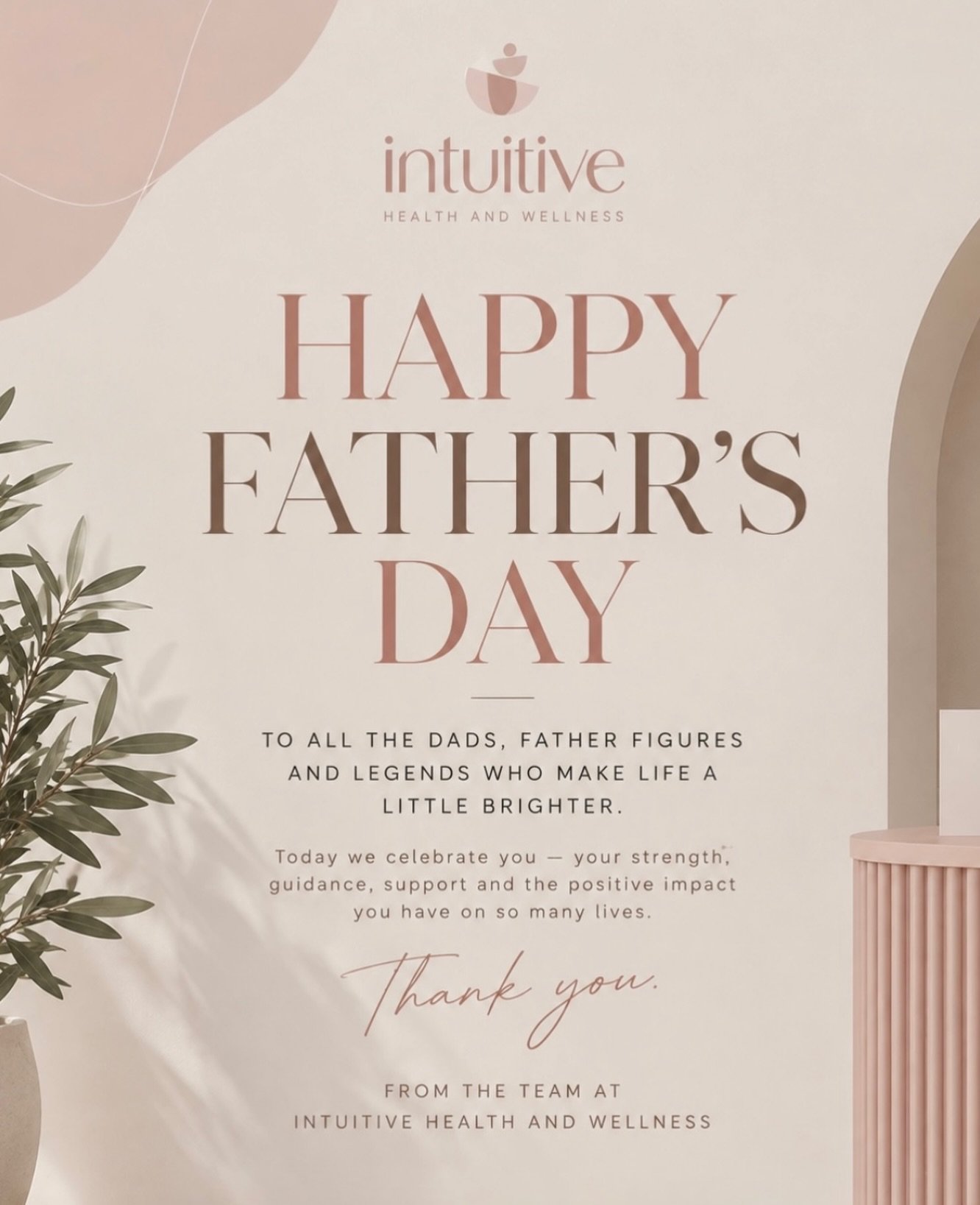 Happy Father&rsquo;s Day to all the incredible dads and father figures in our community 🤍 Today we celebrate the strength, guidance, love and support you bring to the people around you. Here&rsquo;s to taking a moment for you today, too. To slowing 