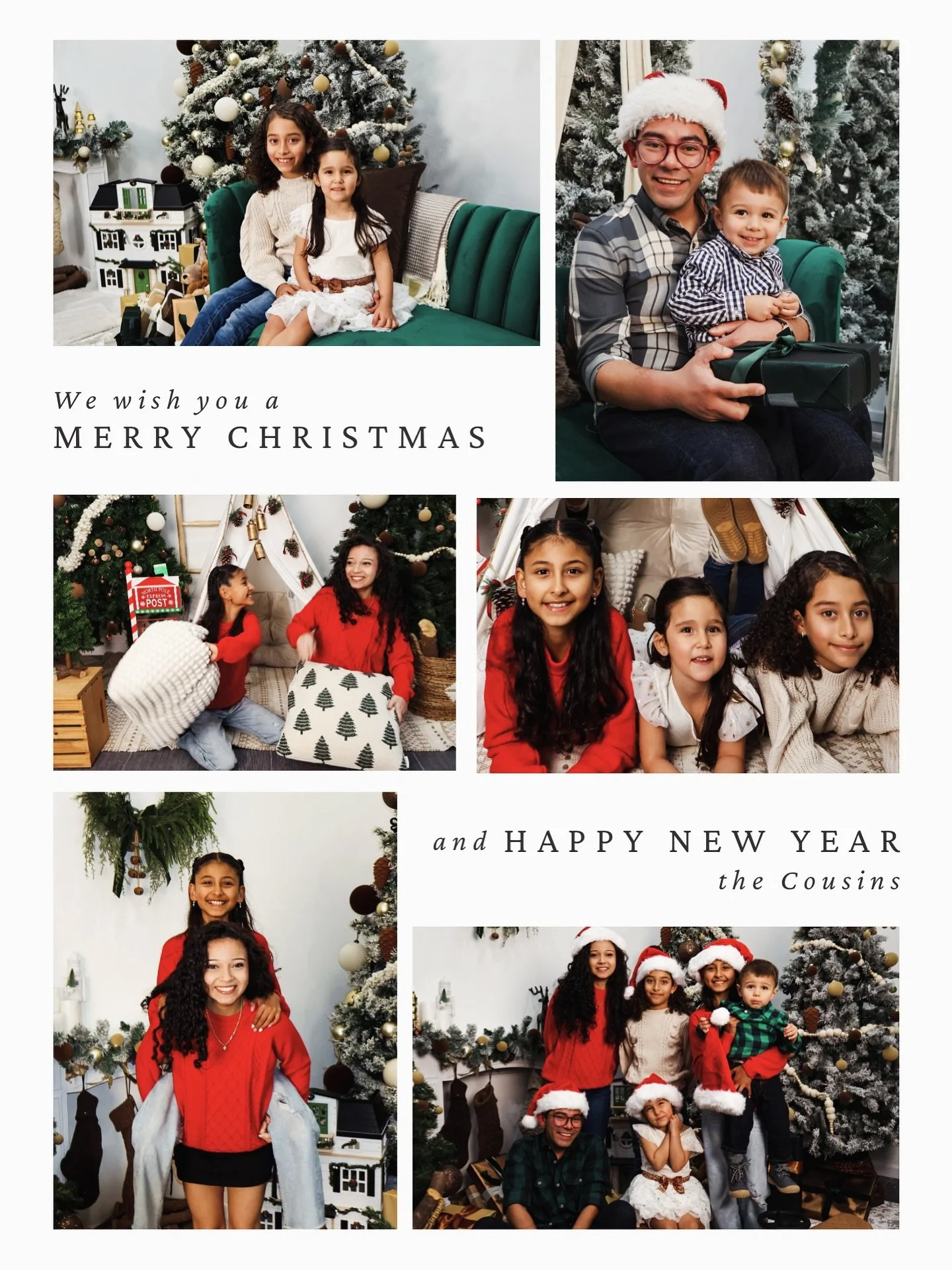 Nothing we love more than a family and cousins photo shoot! 🤍 Don&rsquo;t forget &mdash; you can combine sessions with other family members and bring all the cousins or all the siblings.

Our space fits up to about 10 people &mdash; the perfect numb