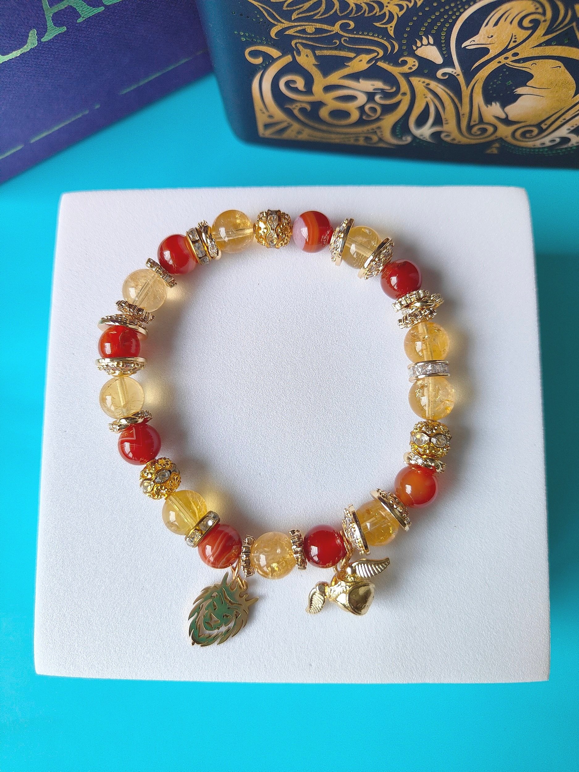 Gryffindor-Inspired Bracelet *Harry Potter Series*