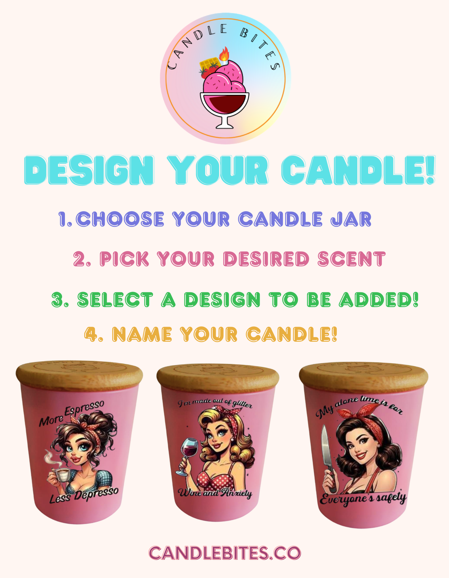 Design Your Own Candle — International Women’s Day Edition