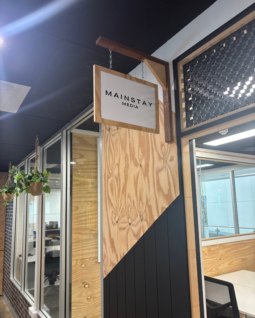 New walls, same energy. 

A sneak peek at Mainstay Media's 2026 digs 👀