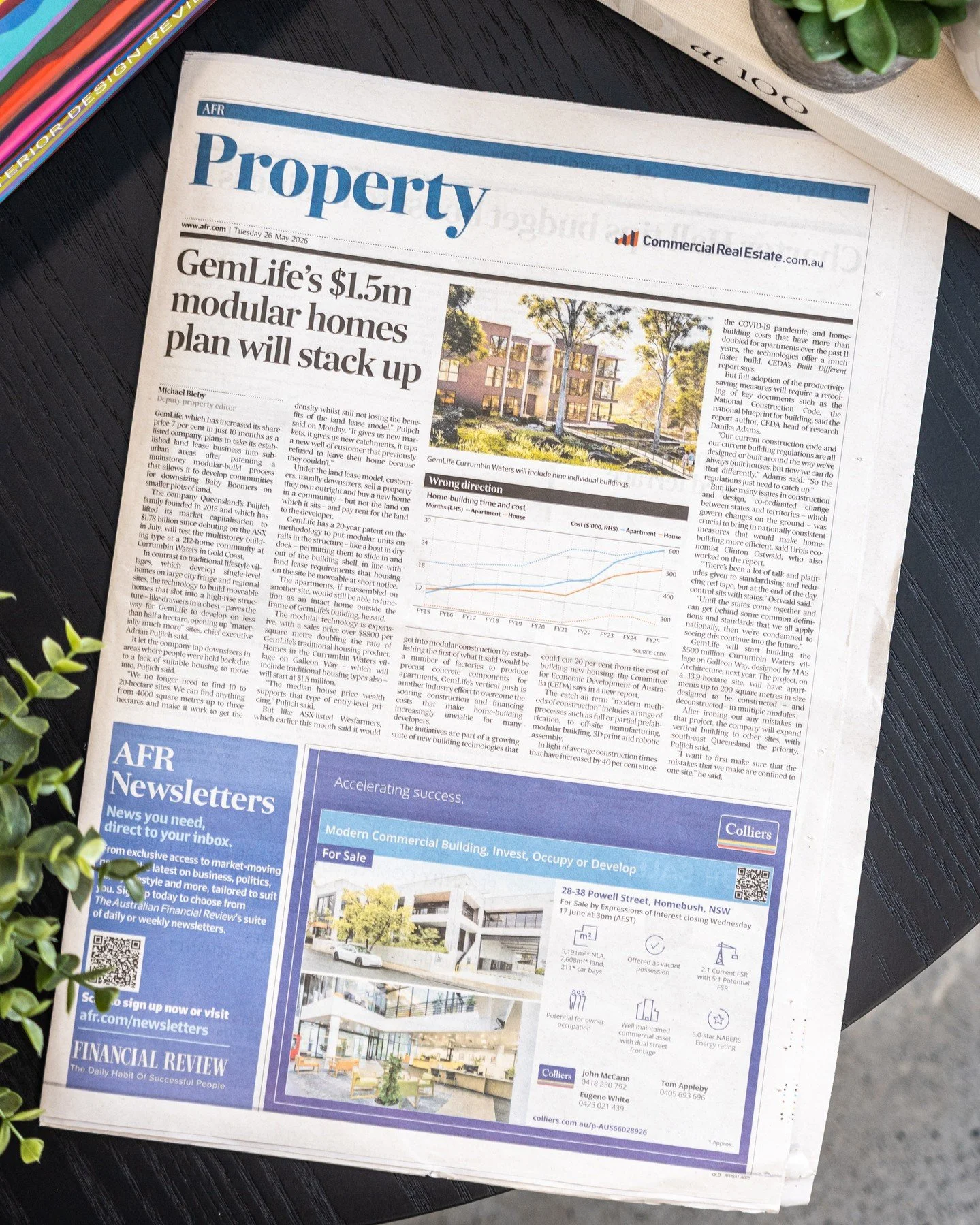 Land lease developer @gemlife_resorts is set to shake up the fast-growing sector, with its latest innovation paving the way for Australia's first vertical lifestyle resort.

The group has been granted a 20-year patent over a new multistorey modular b