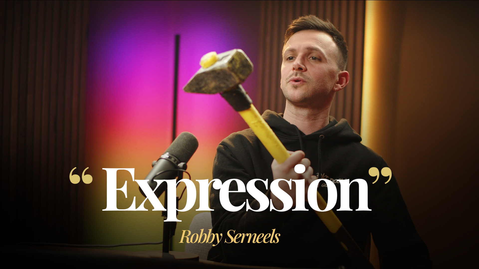 Robby over expressie, emotie en loslaten