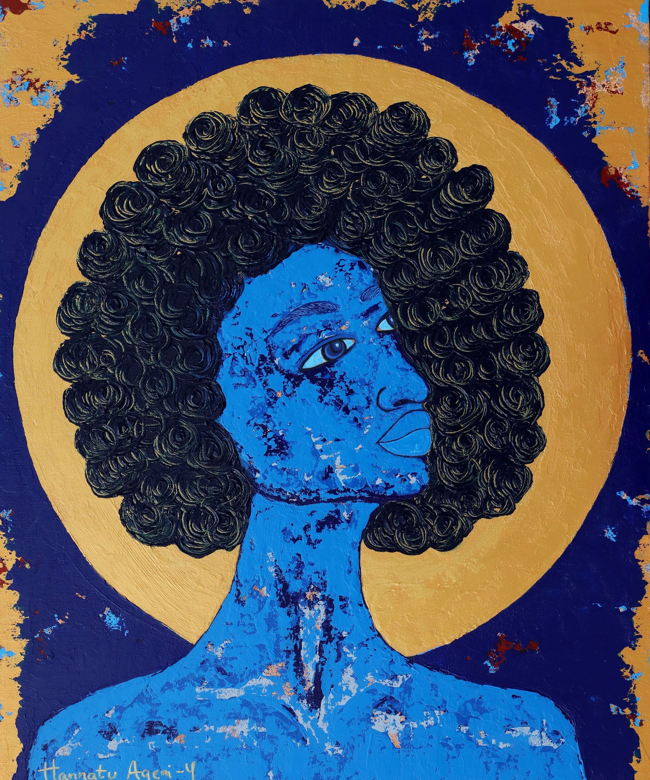 Contemplating Peace_24x20 Inches_Acrylic on Canvas.JPG