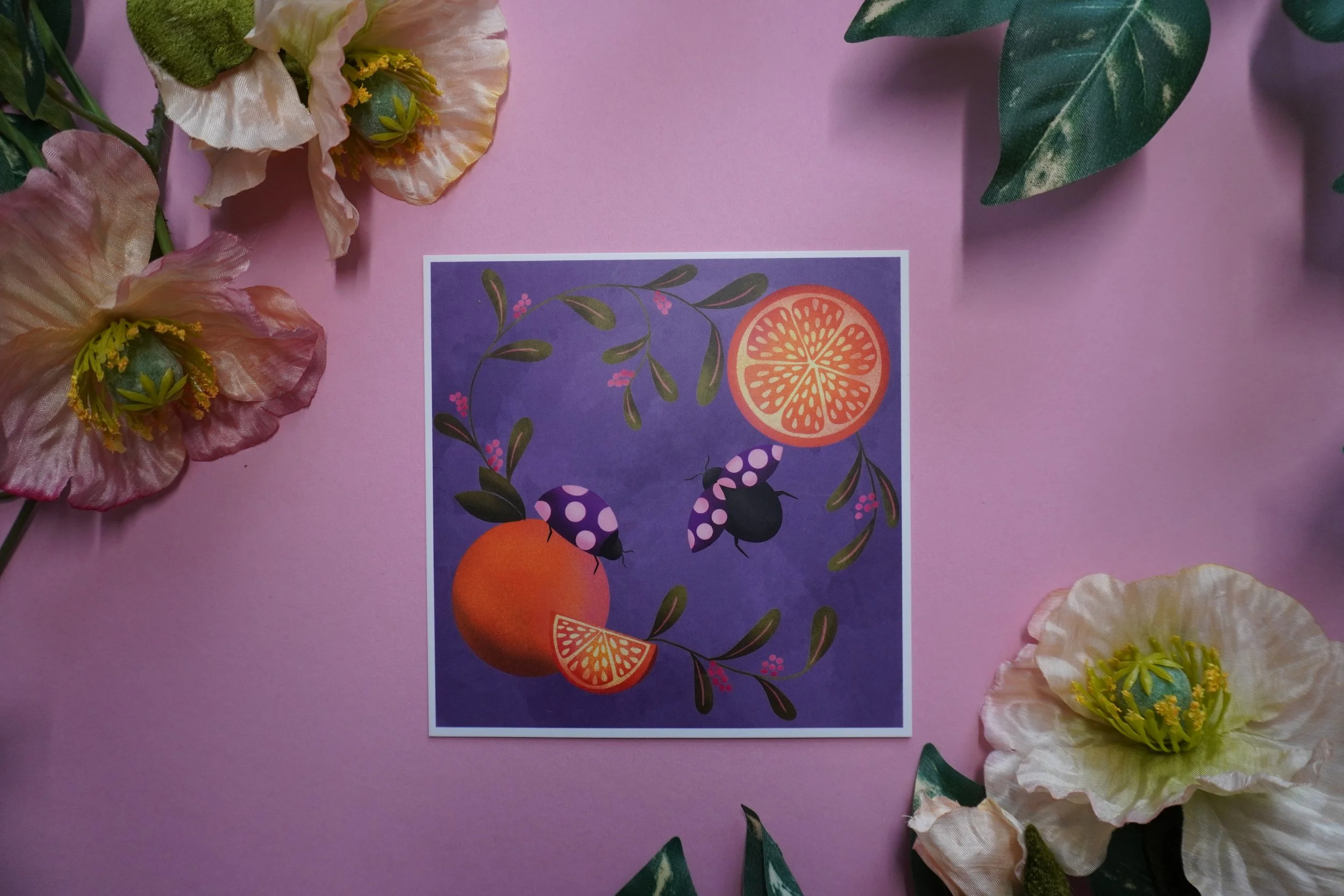 Purple Ladybugs