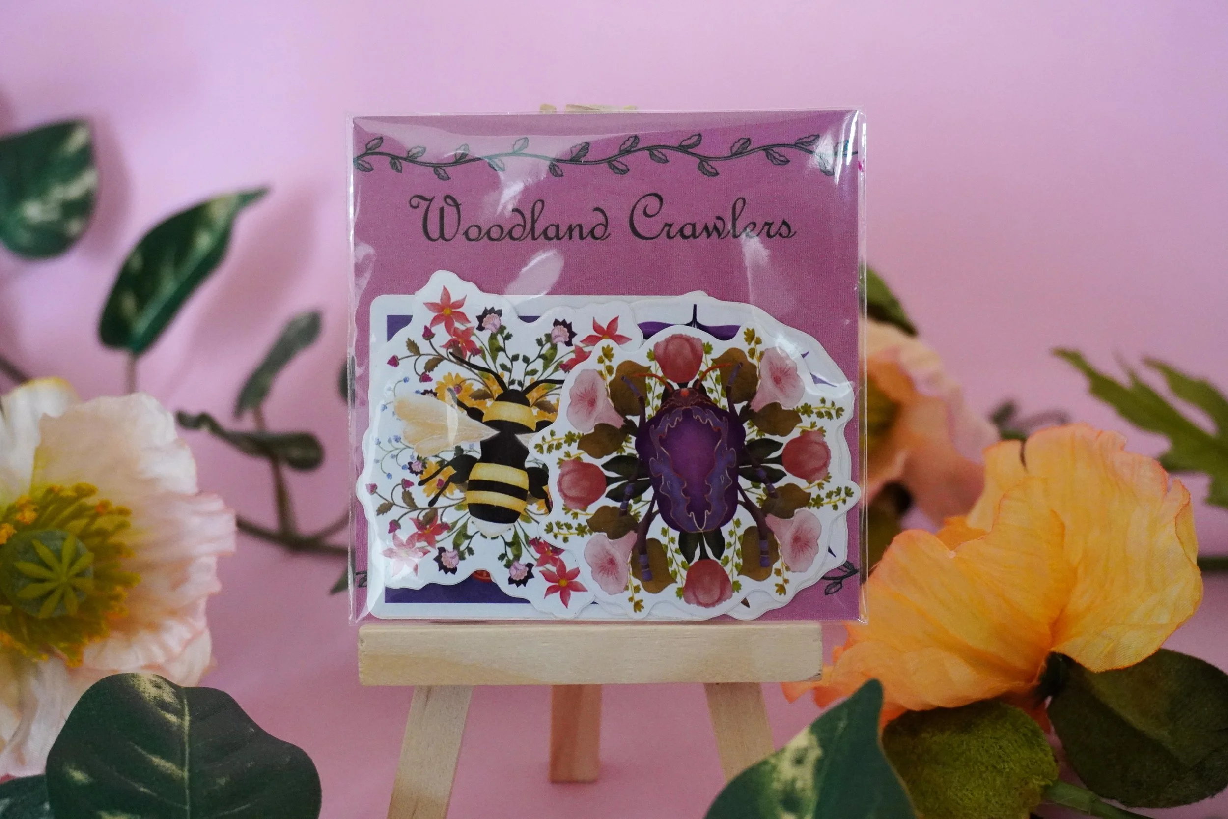Woodland Crawlers Sticker Pack