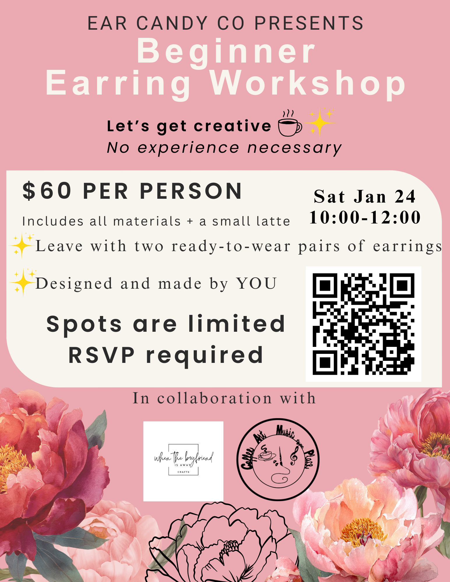 Earring Workshop for Beginners