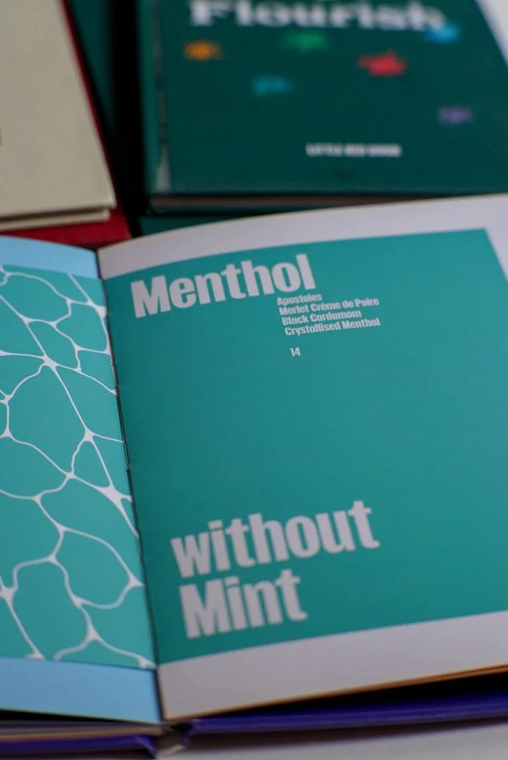 The menu "Don't Judge a Door by its Color" by Little Red Door