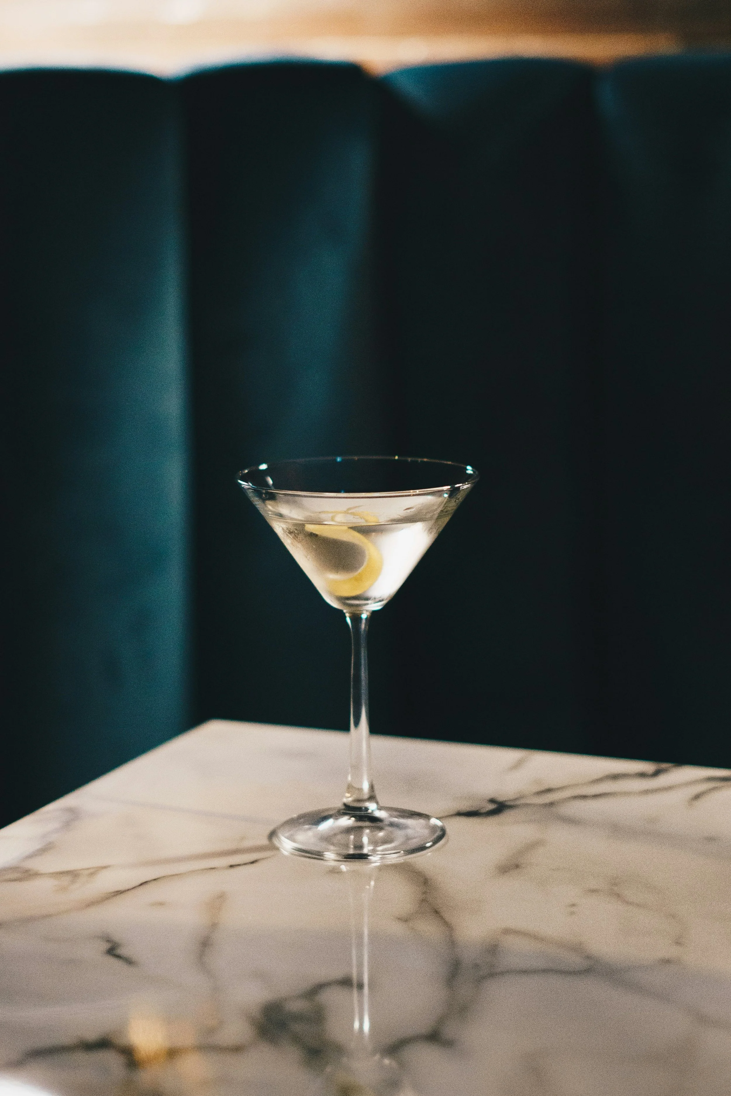 Dirti Martini Blue Cheese Cocktail