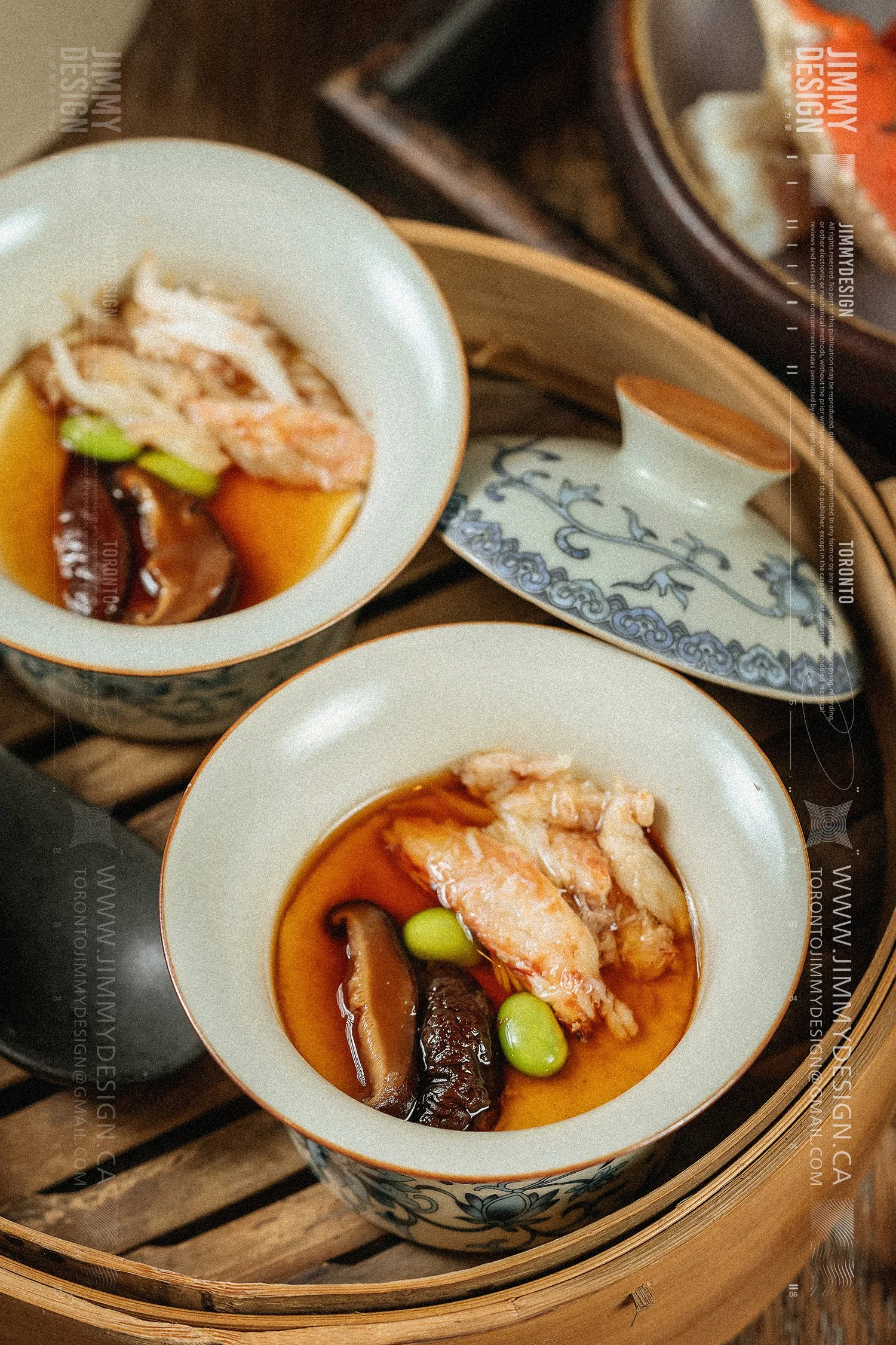 多伦多 美食摄影 蟹肉蒸碗