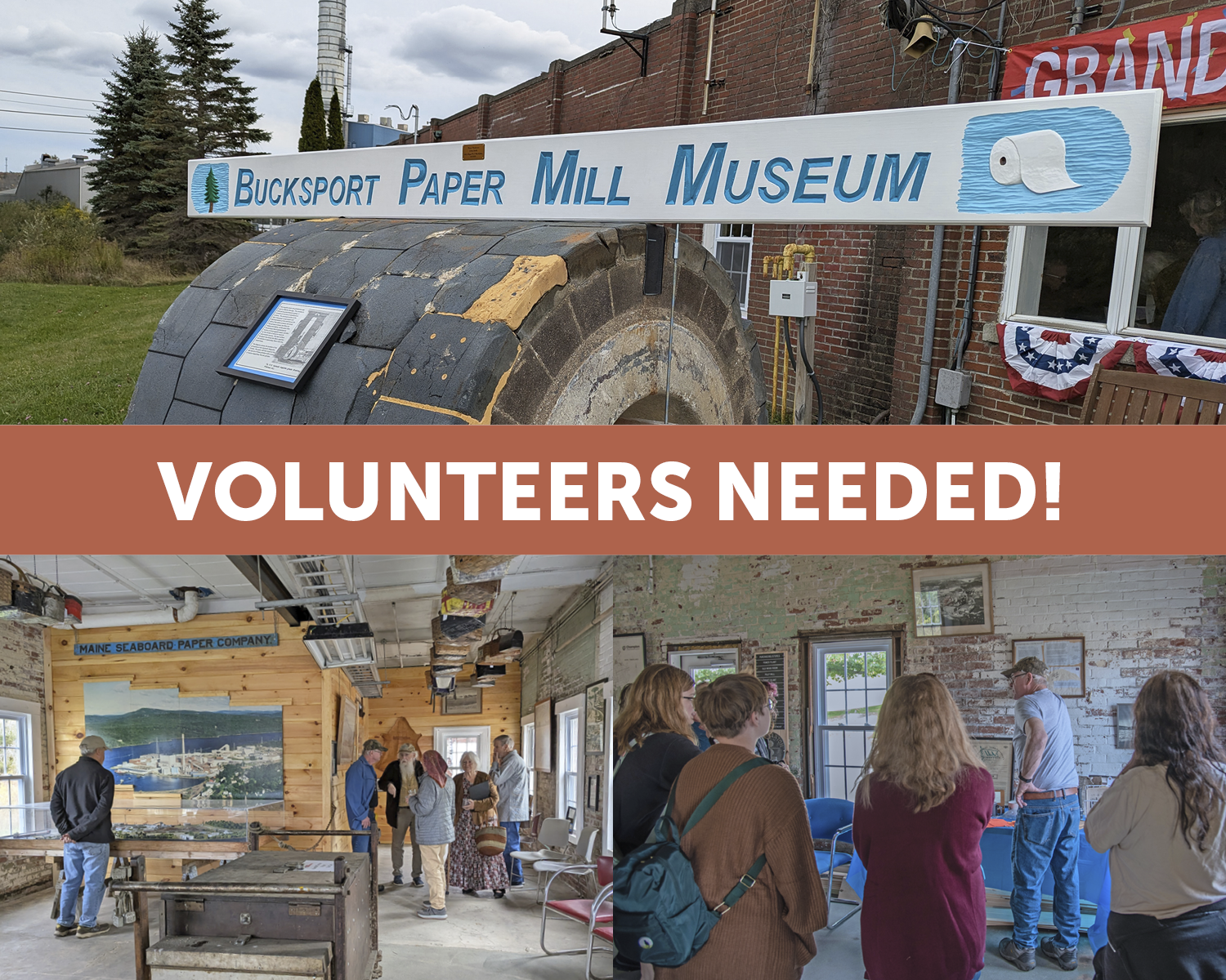 Call for volunteers for the new mill museum!