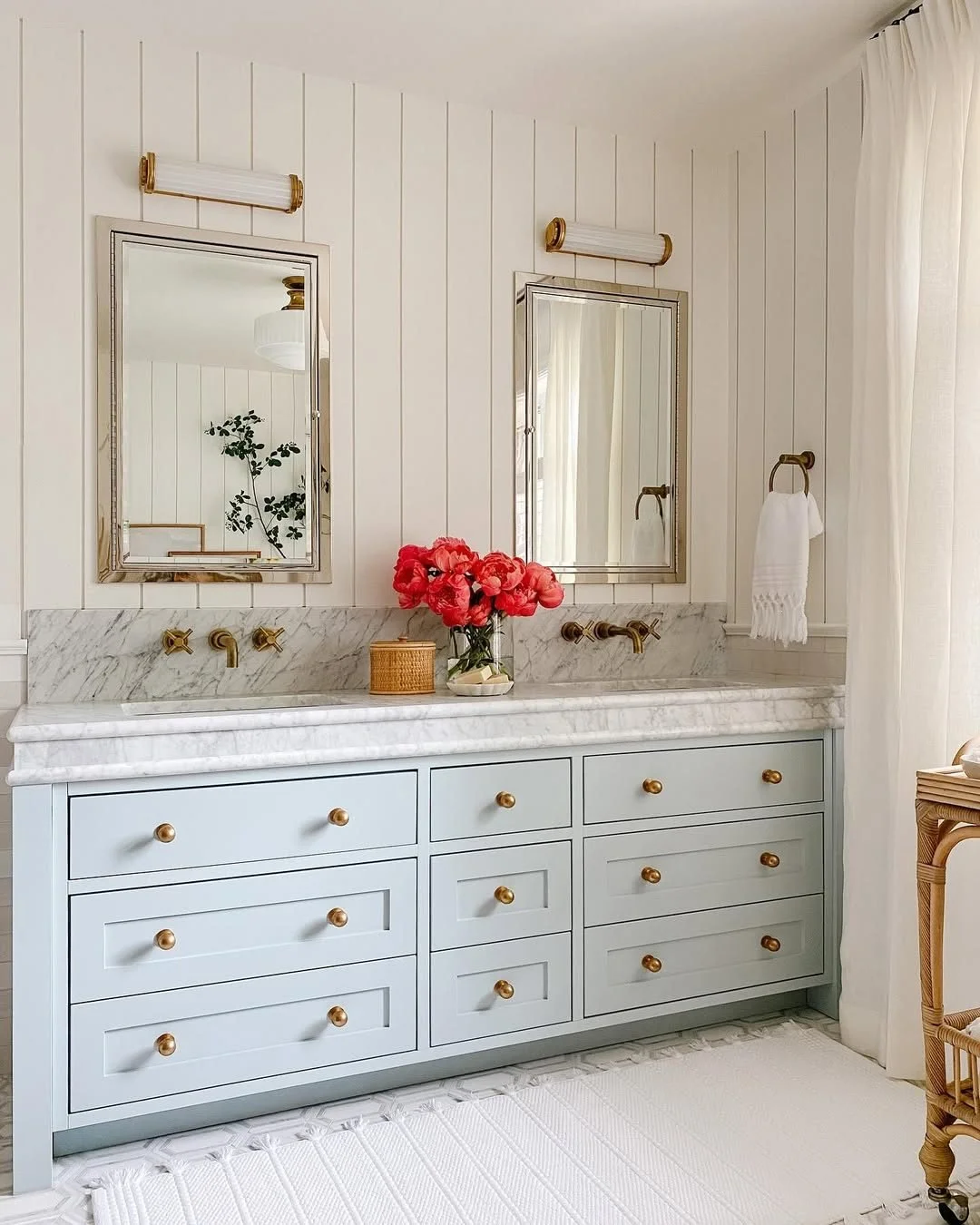 Every era leaves its mark on cabinetry. From inset drawers of early millwork to brass hardware that adorned historic homes, design has always been about more than utility; it&rsquo;s about legacy. 

This bathroom vanity borrows from the past, remindi