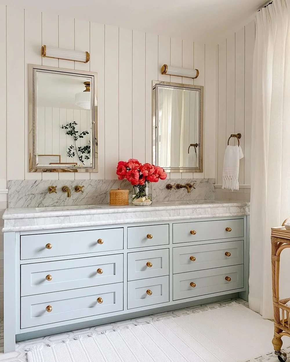 Every era leaves its mark on cabinetry. From inset drawers of early millwork to brass hardware that adorned historic homes, design has always been about more than utility; it&rsquo;s about legacy. 

This bathroom vanity borrows from the past, remindi