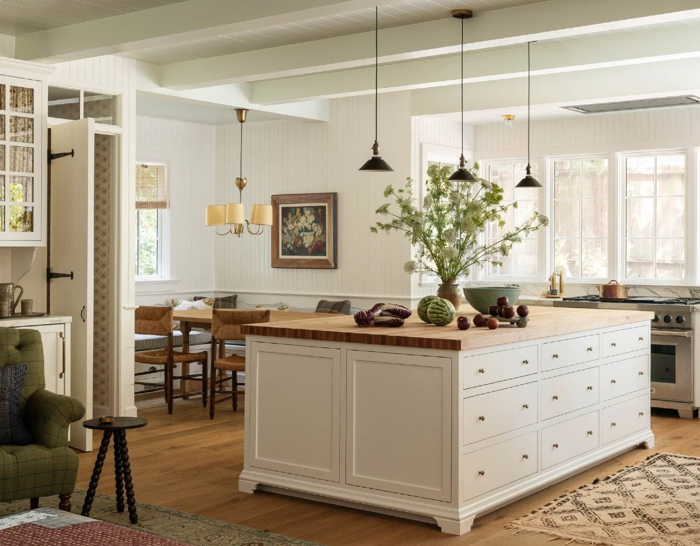 Which detail draws you in? The classic beadboard or the sleek modern cabinetry? Inspired by farmhouse charm, refined through modern craftsmanship. Each cabinet line and finish reflects where heritage meets precision, and beauty feels effortless.

Lov