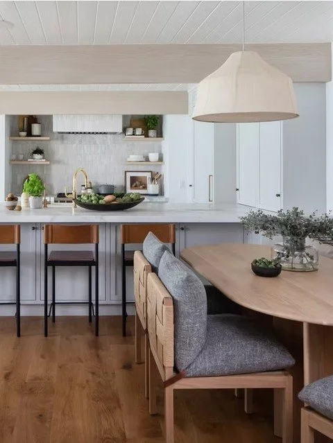Thinking about mixing wood tones and white cabinetry? Here&rsquo;s why it works. Warm wood brings depth and texture. Crisp white keeps the space light and timeless. Together, they create balance, the kind that makes a room feel effortless.

Our cabin