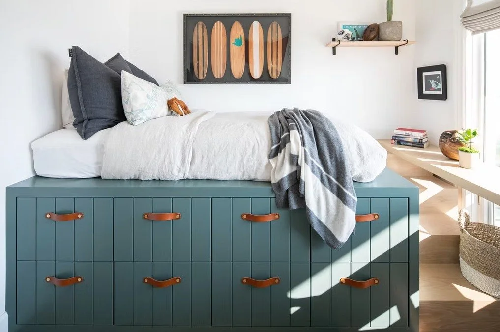 From hidden under-bed drawers to vanities designed for storage and simplicity, every inch of millwork is built with intention. This is the art of blending beauty with purpose, cabinetry that looks refined and lives efficiently.

✨ Like, save, or shar