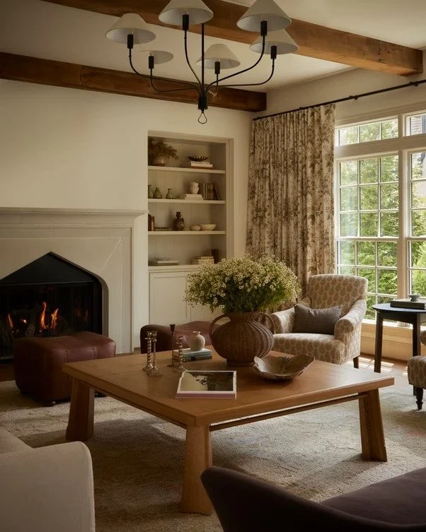 Built-in shelving or freestanding furniture, which feels more timeless to you? Custom built-ins frame living spaces with storage that feels intentional and calm. Follow @hesterfamilymillwork and message us to plan your built-ins.

Credit: AShley Mont