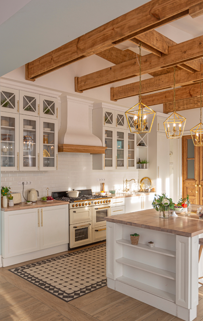 Kitchen cabinetry design Gainesville GA Hester Family Millwork example one