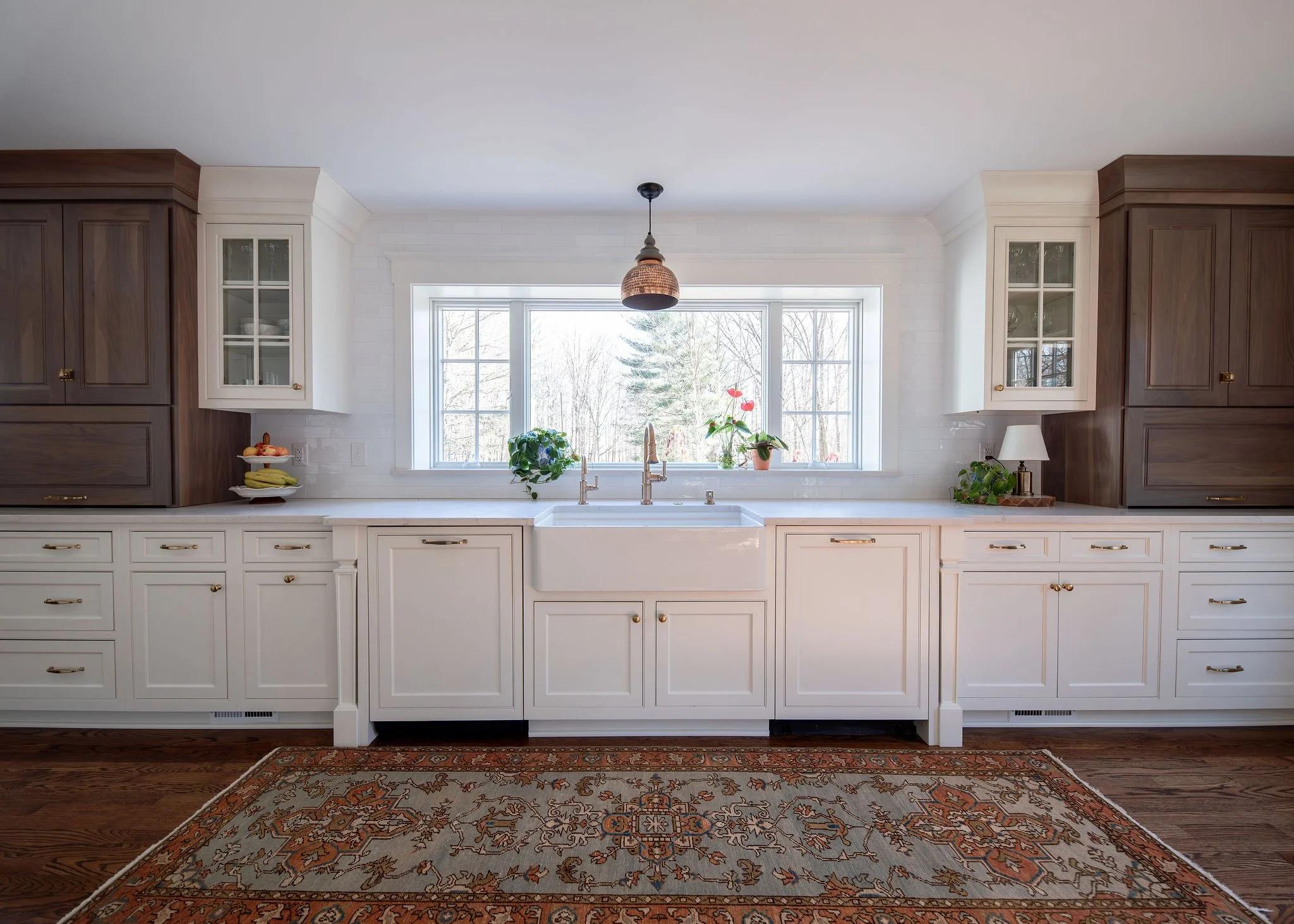 Integrated kitchen cabinetry designed to blend seamlessly into the home’s architecture
