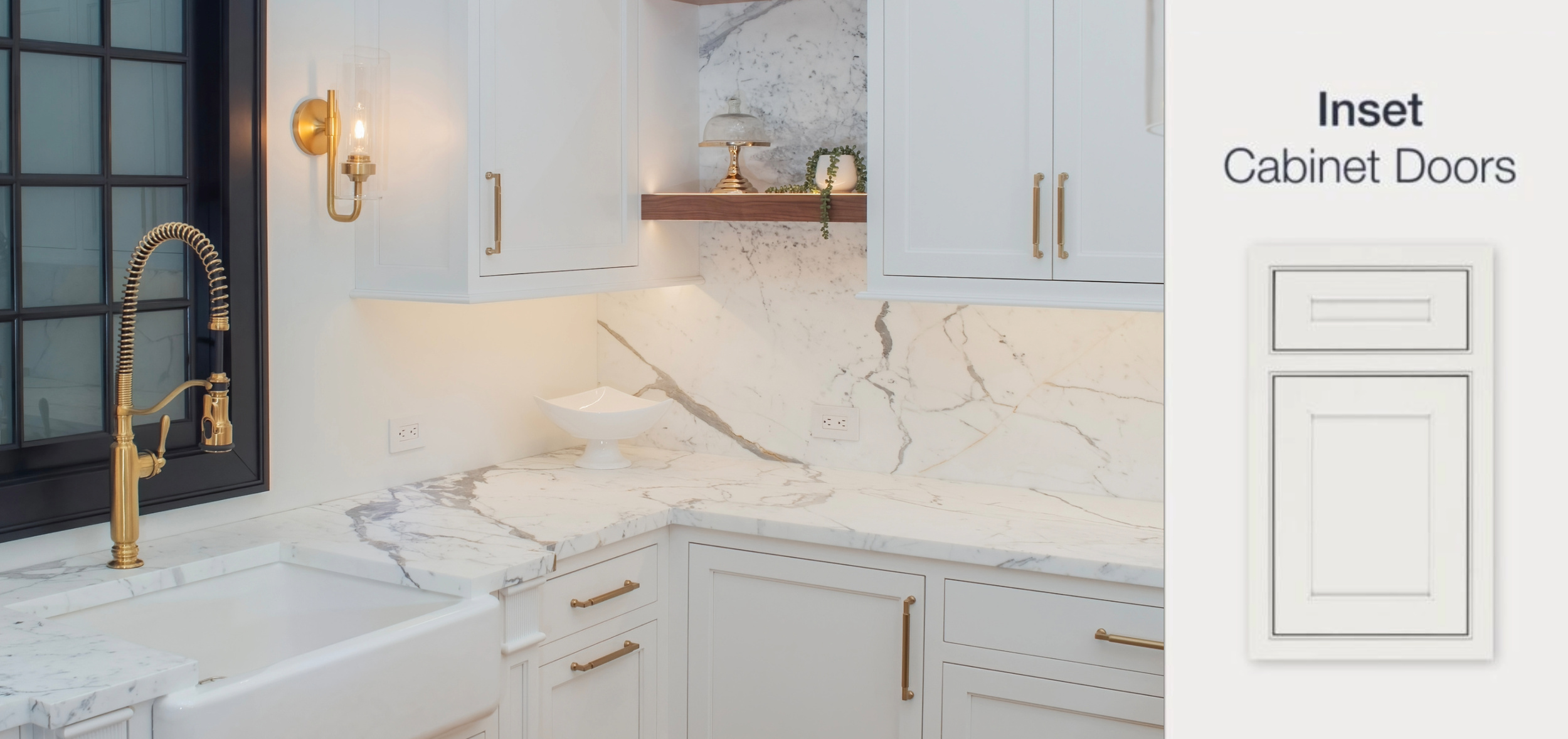 Inset cabinet style kitchen by Hester Family Millwork