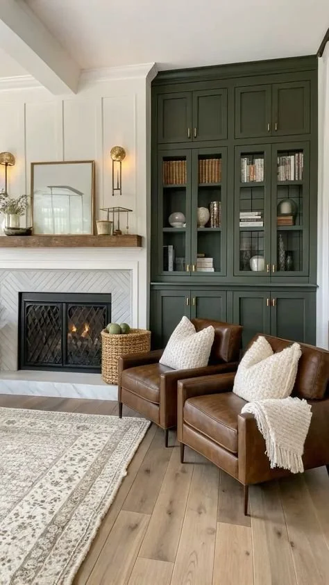 Warm wood cabinetry with depth and contrast by Hester Family Millwork