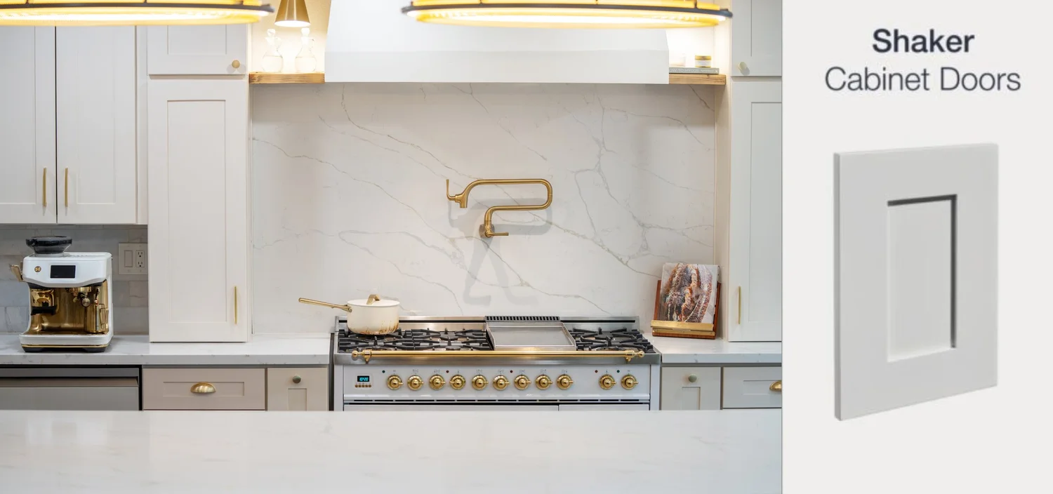 Shaker cabinet style kitchen by Hester Family Millwork