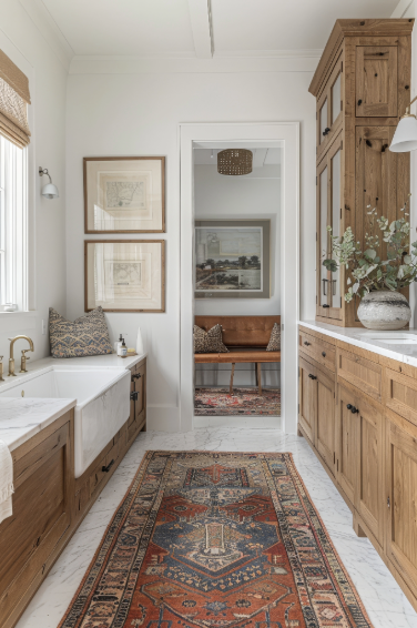 Bathroom vanity cabinetry detail Gainesville GA