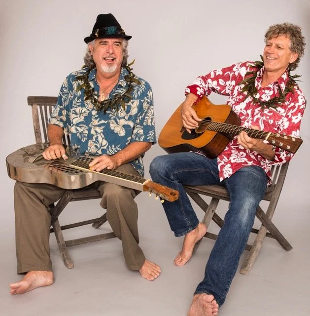 Jim “Kimo” West on slack key guitar