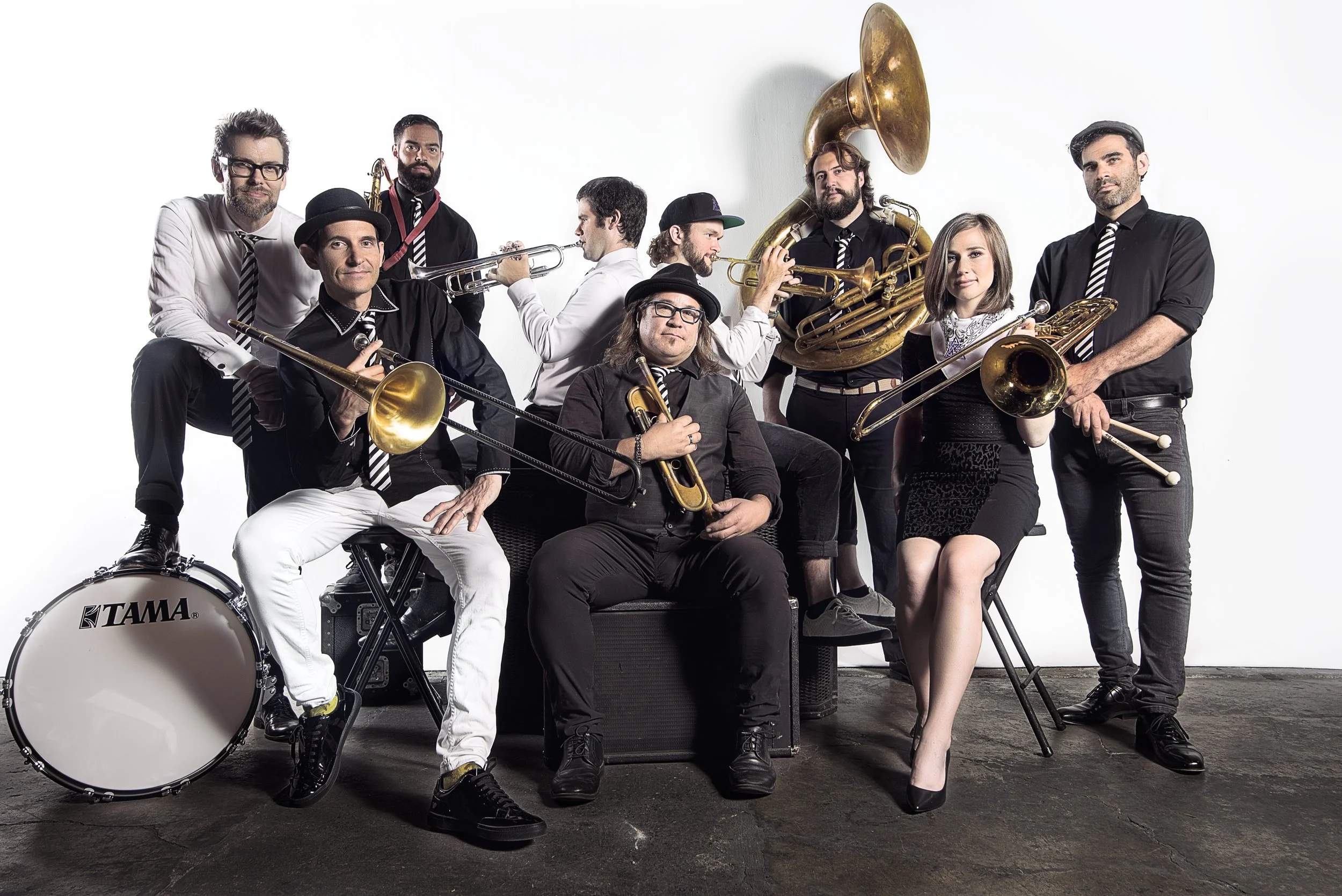 Jazz Mafia's Grateful Brass Jerry Garcia Birthday Celebration