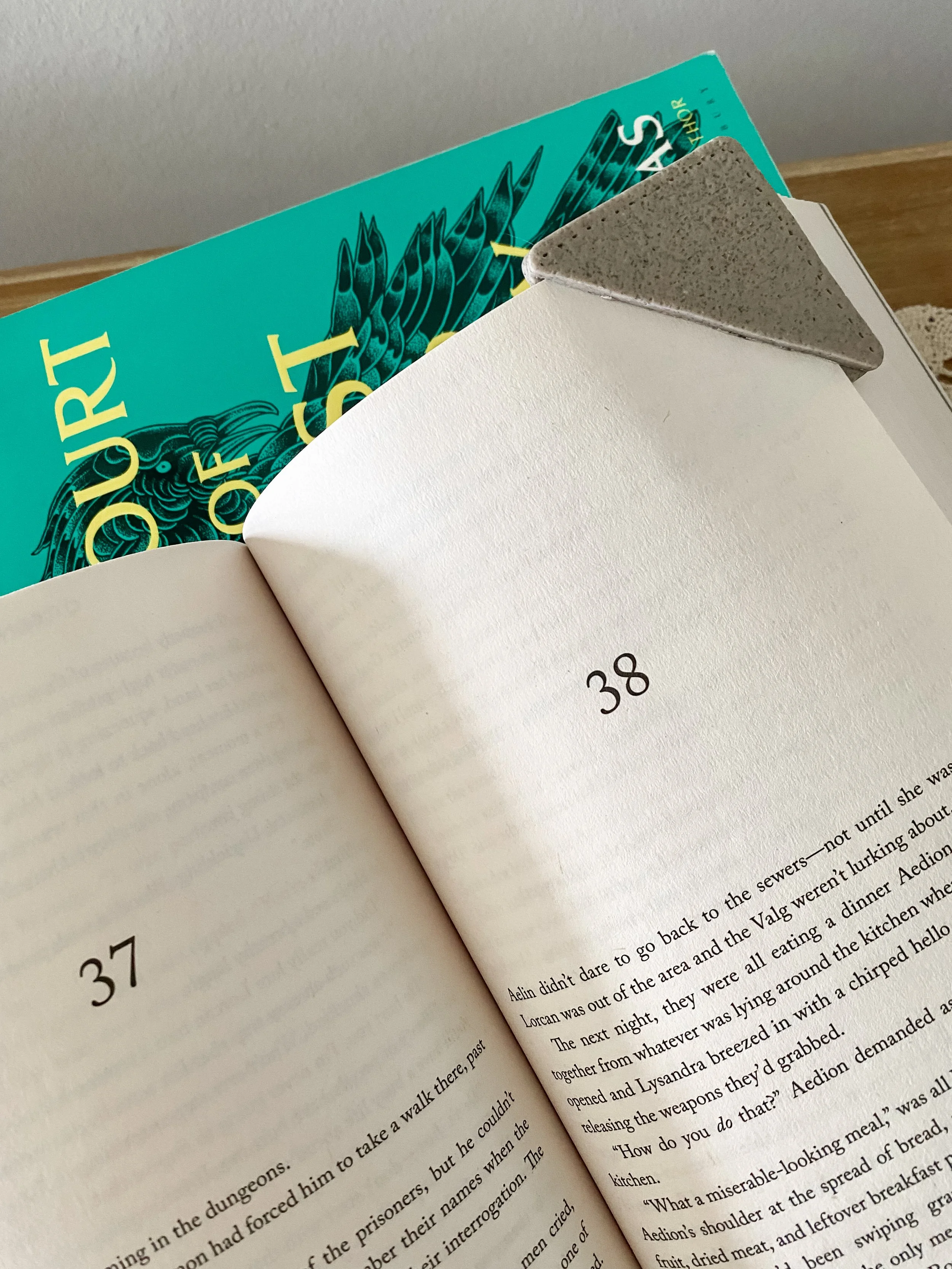 Handmade polymer clay corner bookmarks for book lovers. Unique, bookish reading accessories crafted by Sunny Creek Clay. Perfect gifts for avid readers and teachers.