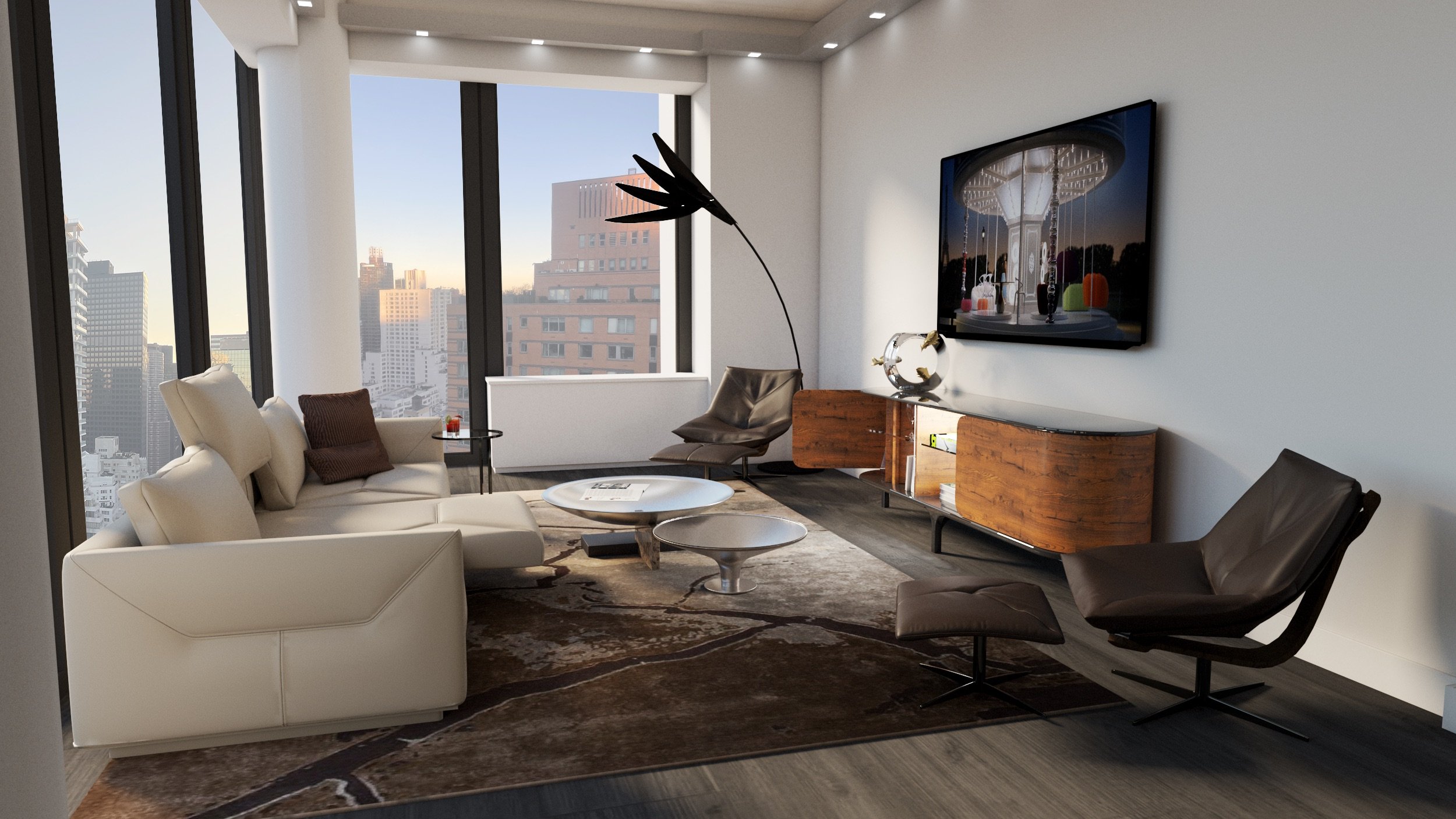 earthy tones, alchimie sofa, dolphin chair, Maurizio Manzoni, Roberto Tapinassi, adjustable sofa, recliner, Cedric ragot, Runner sideboard Roche Bobois, and more.