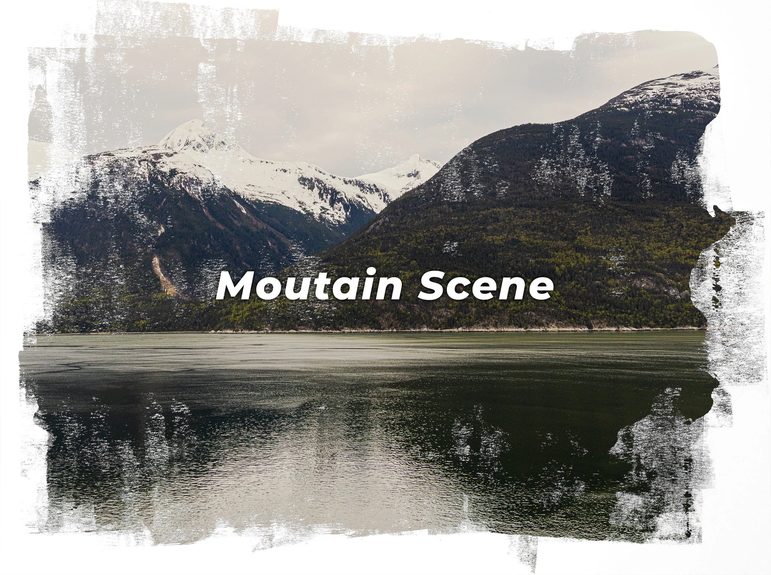 Mountain Scene - Added
