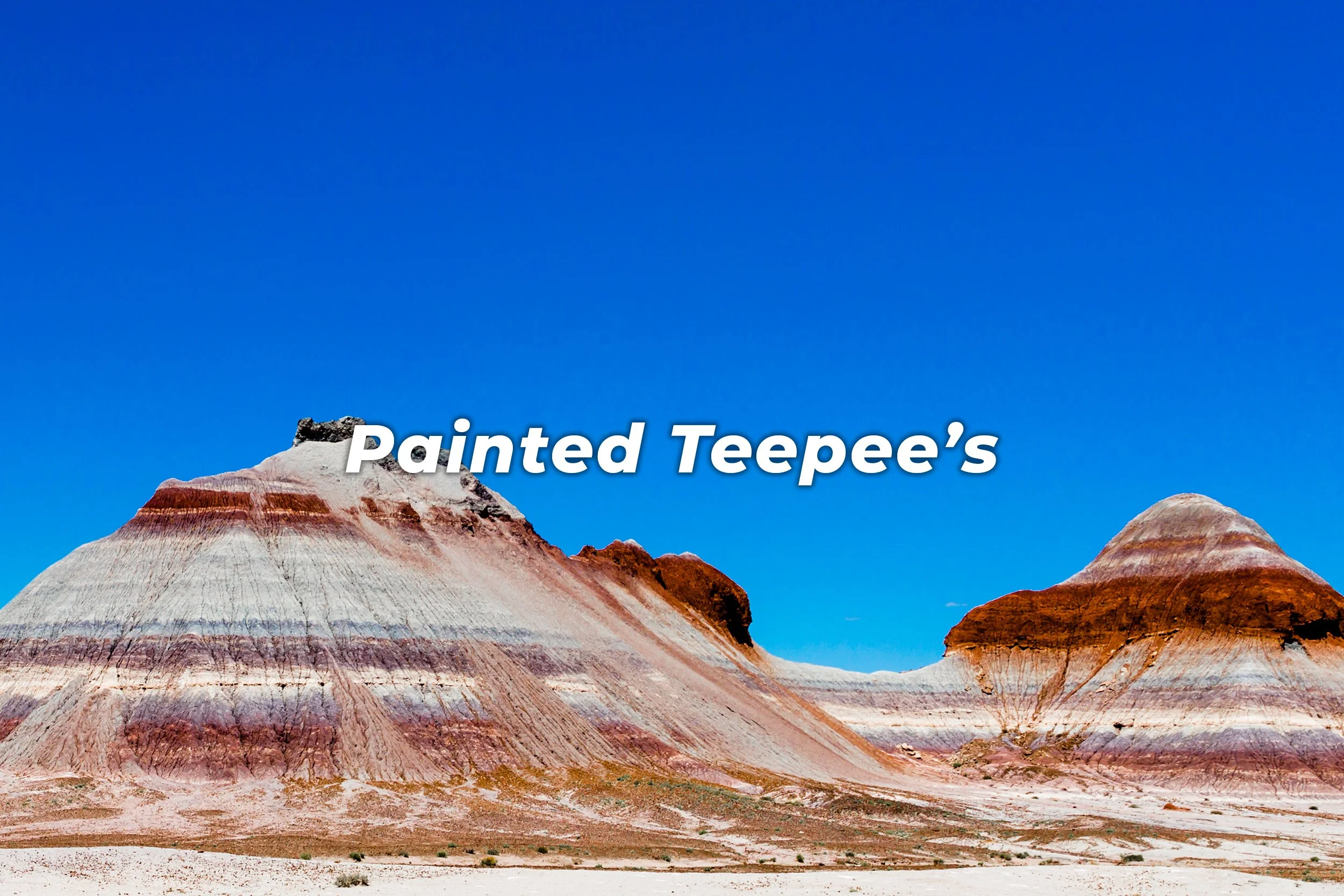 Painted Teepee's