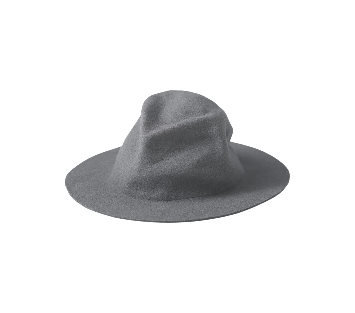 Lack of Color STONERANCH Wide-Brim Fedora Hat in stone gray Wool Felt Rancher Hat - Vintage Inspired (Sage Green) | Lack  main image 4