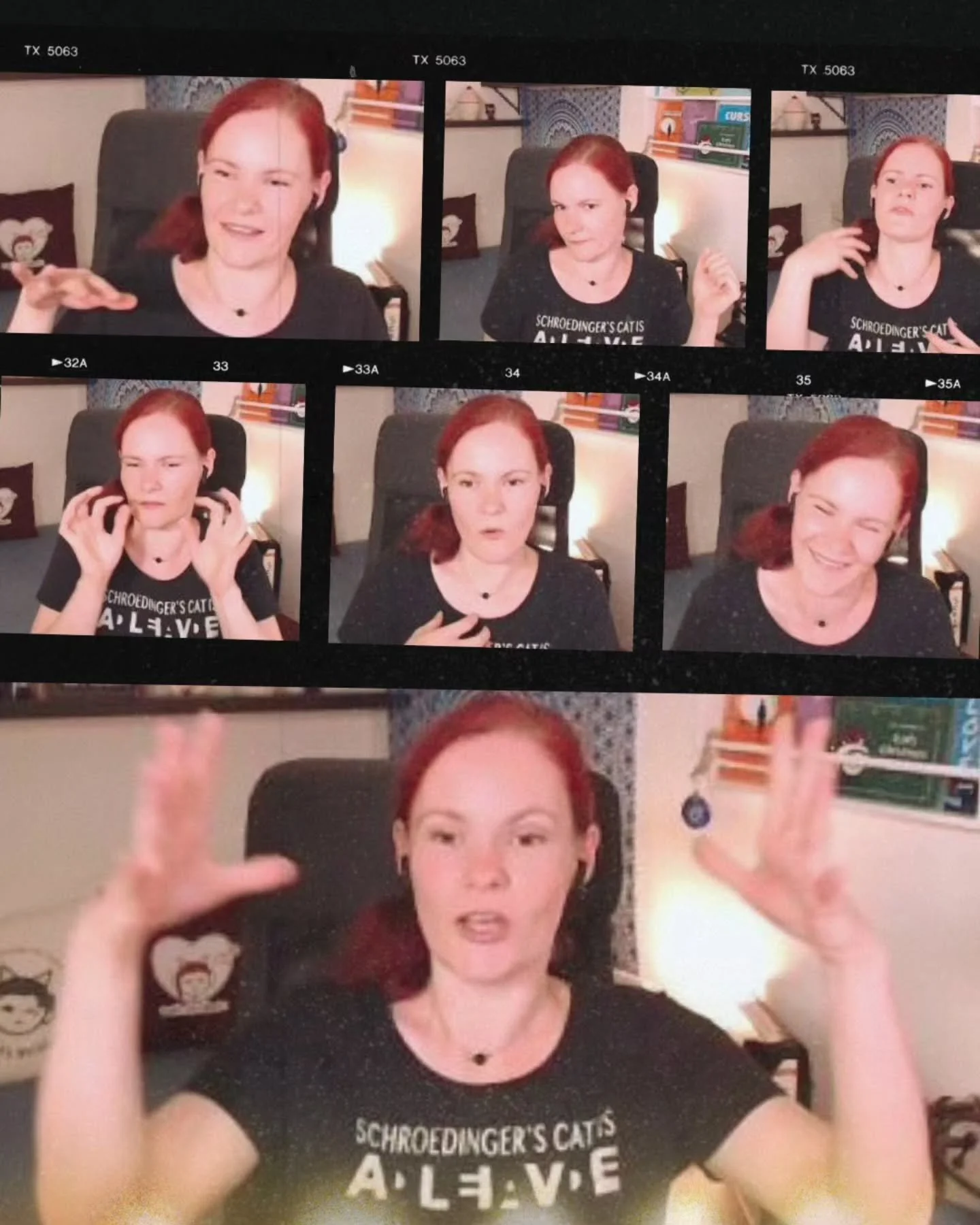 Some more &quot;vivid talk&quot; insights from the last Writer's Reviews video. 
Silly me.