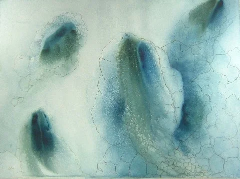Migration
Watercolor and Pen on Paper
34" x 26"
