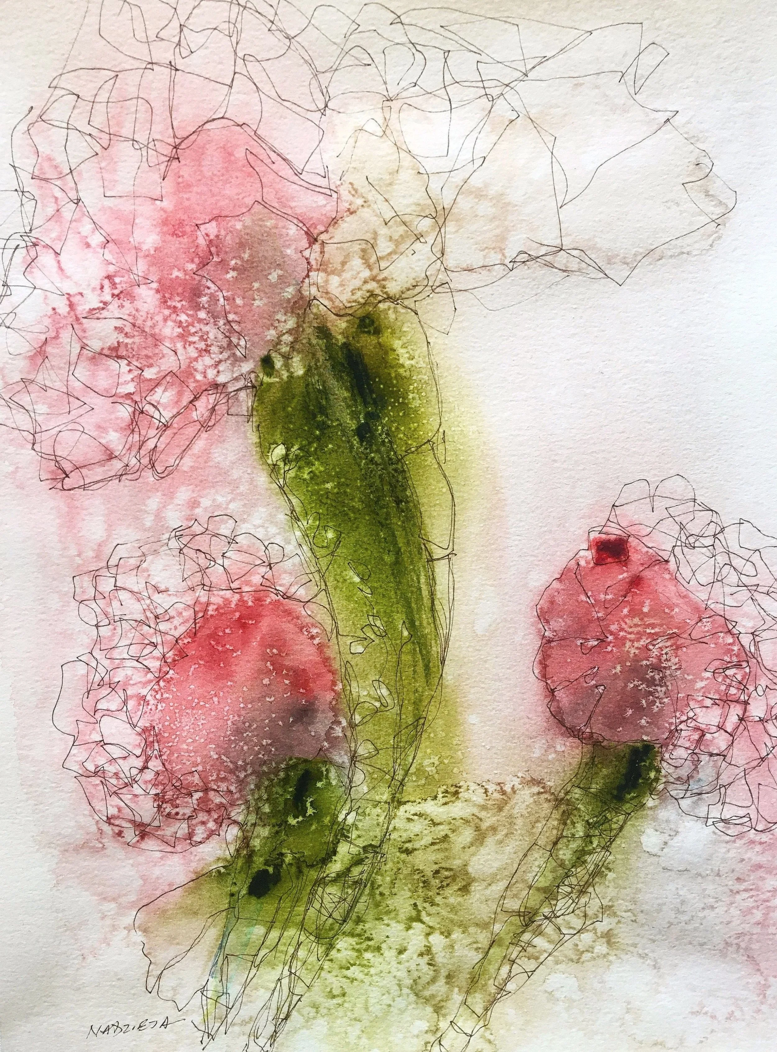 Fragile
Watercolor and Pen on Paper
14" x 11"
Sold