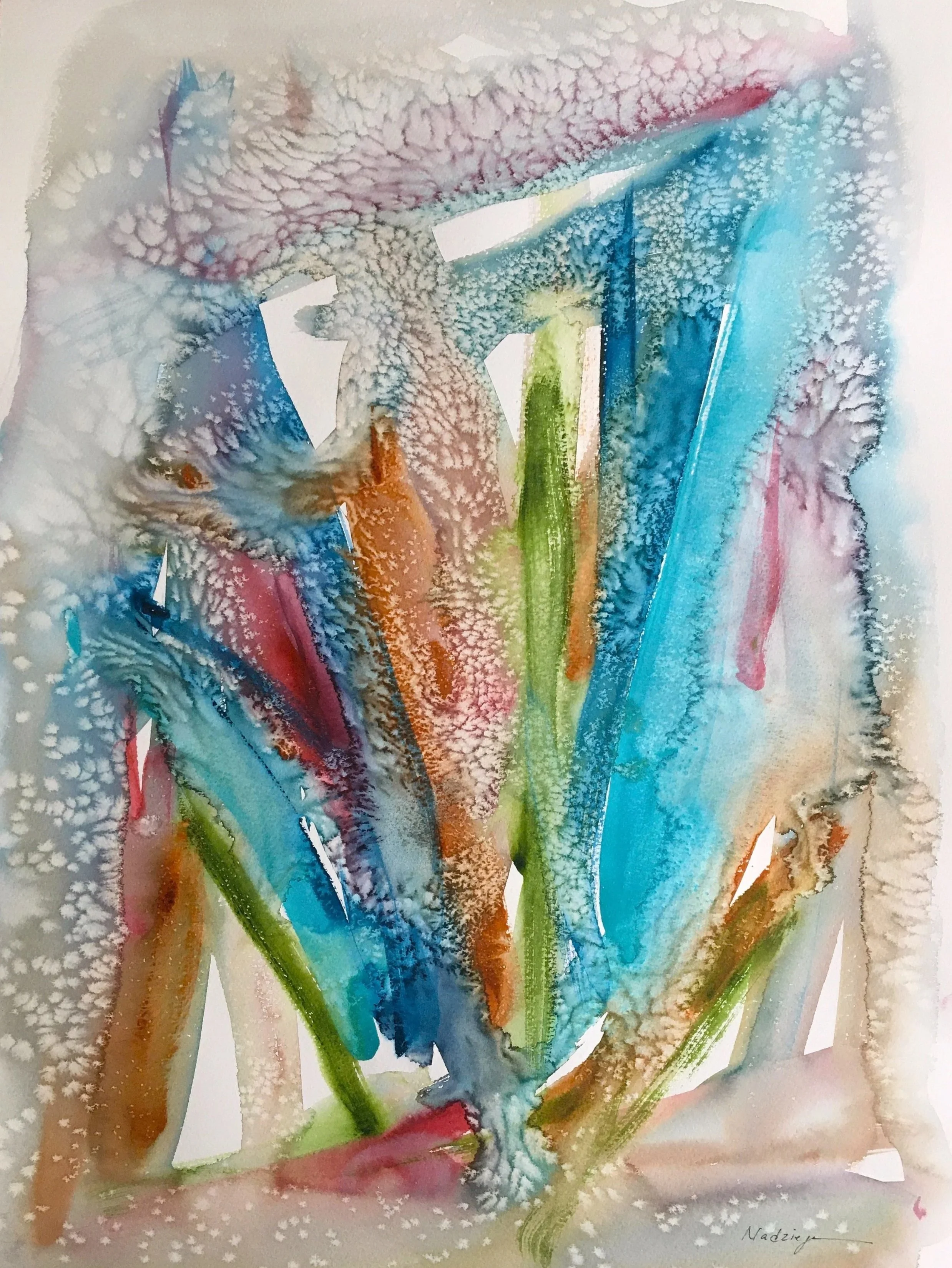 Watercolor on Paper
30" x 22"