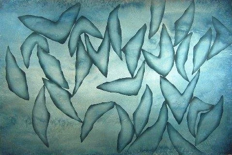 Avian Fragmentation
Watercolor on Paper
40" x 60"

