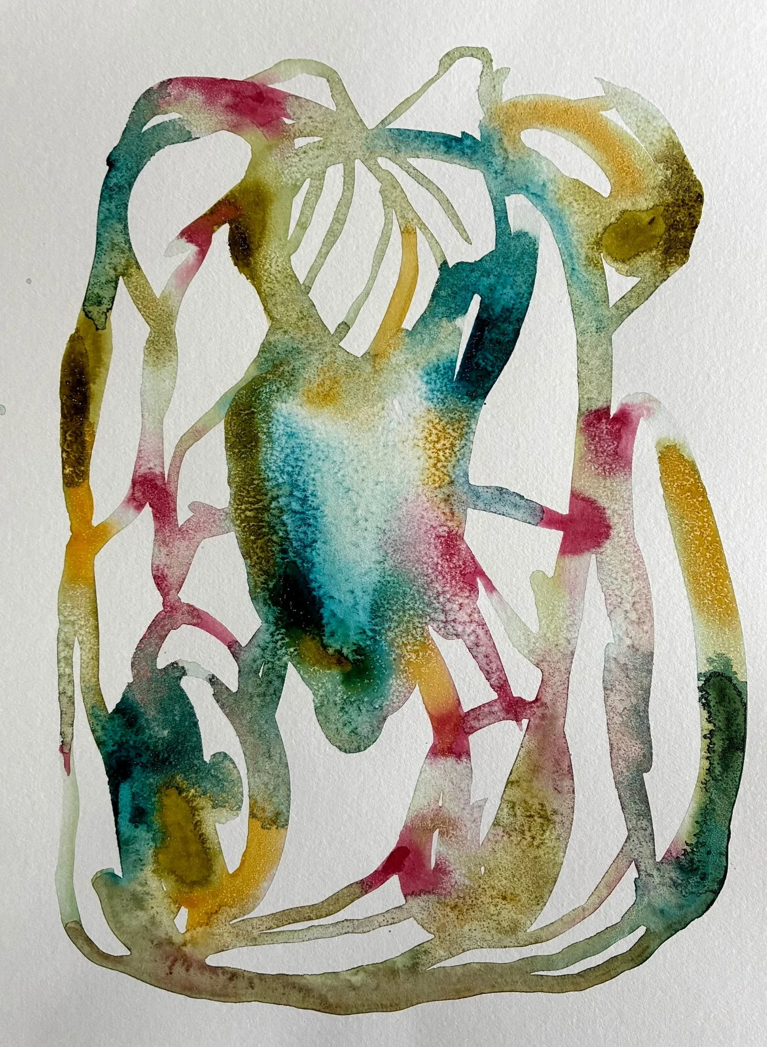 Synapses
Watercolor and Ink on Paper
14" x 11"